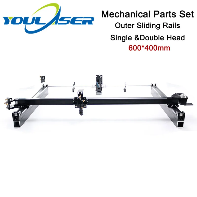 Набор механических деталей 600 мм * 400 лазерные наборы с одной головкой внешний