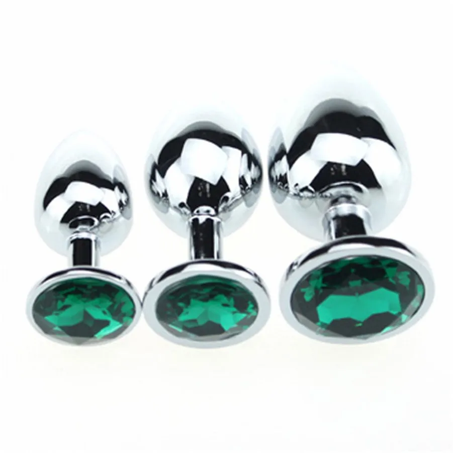 Женская вагинальная пробка S/M/L эротический массажер Анальная из нержавеющей