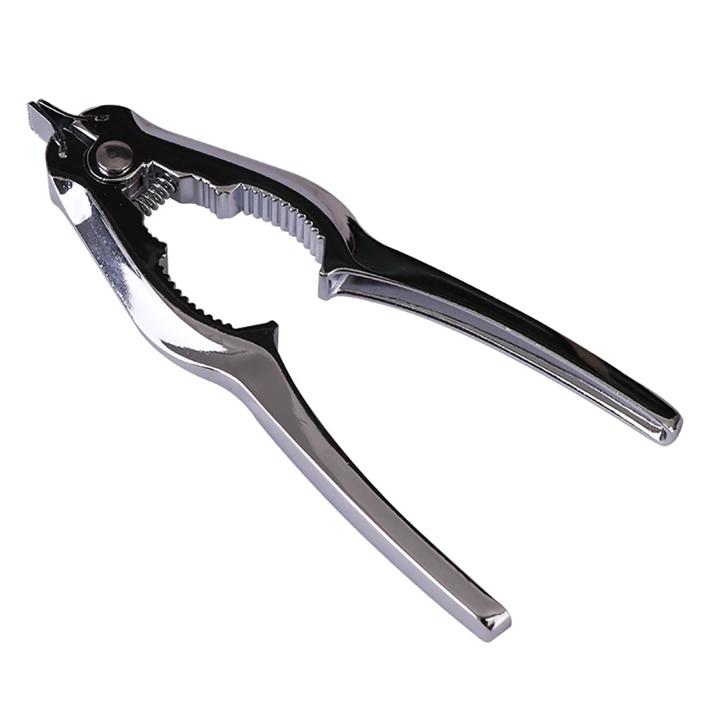 

2 in 1 Crab Clamps Scallop Opener Metal Scallop Shell Opener with Spring Clam Pliers
