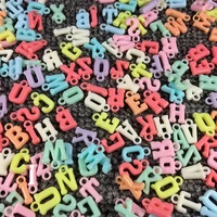 3050pcs mixed color 26 english letter pendant beads for jewelry makinghandmade childrens bracelet necklace pendantdiy jewelry