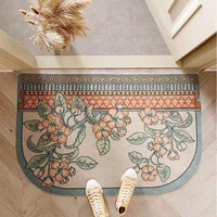 nordic home mats carpet anti slip pvc silk loop entrance door mat carpet balcony custom pattern can be cut hallway door mats rug