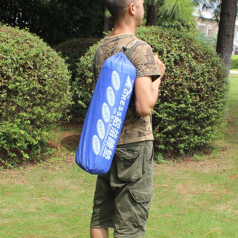 

multi size EVA Aluminum Backing Insulating Foam Moistureproof Camping Mats Outdoor Waterproof Hiking Blanket Cushion Tent Pads