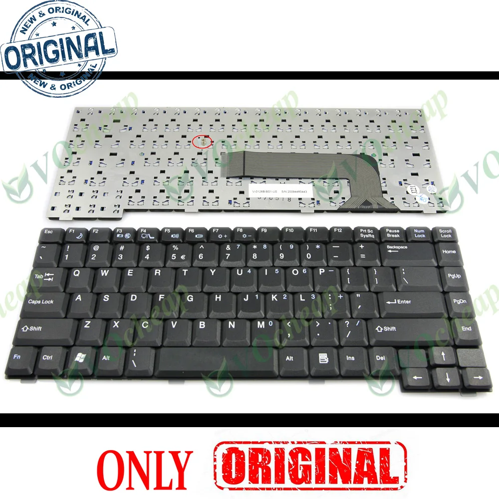 Новая клавиатура для ноутбука Fujitsu Amilo Li1818 Li1820 Black US Version V 0126BIBS1 US|laptop keyboard|keyboard for