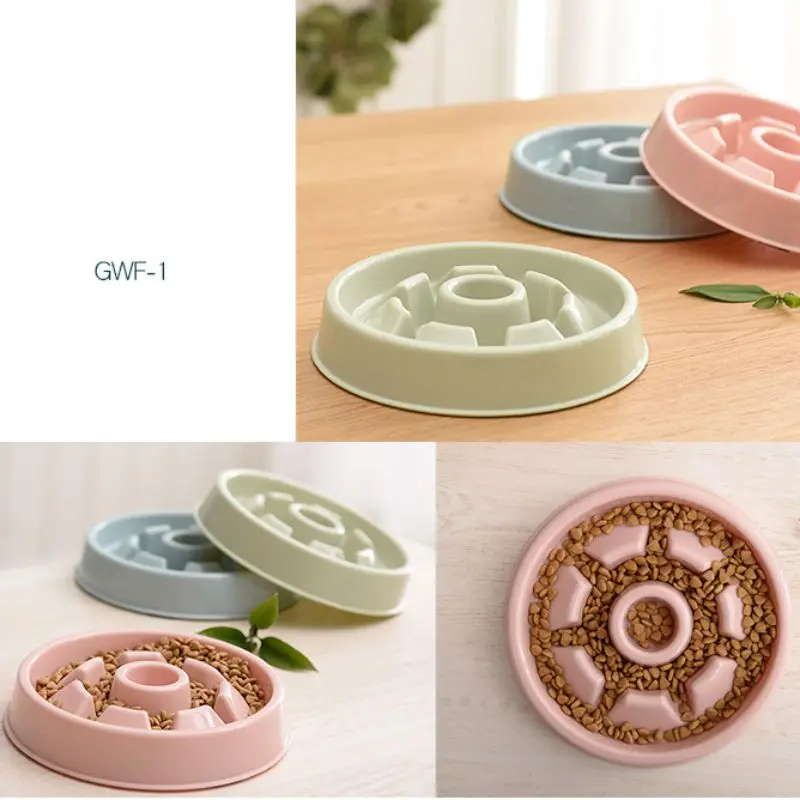 Миска Для кормушки домашних животных пластиковая миска для медленной еды товары