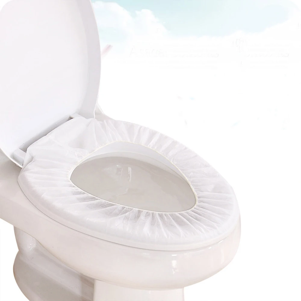 Disposable Toilet Seat Covers Portable Hotel Potty Restroom Seat Cover Toilet Mat For Travel/Camping Bathroom Accessories