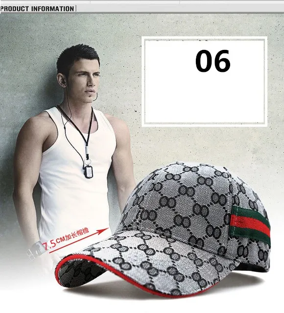 

Spring and summer cap men's and women's classic outdoor baseball cap versatile trend leader Sun Hat net red check new style