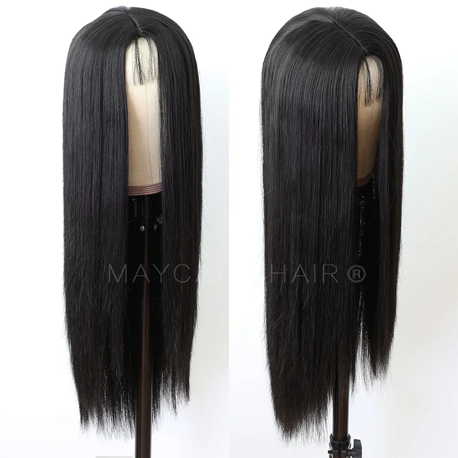 Парики из искусственных волос для женщин Maycaur|wigs for blacks|wigs black womenwig heat resistant |