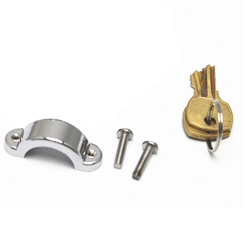 

Universal Motorcycle Handlebar Shelf Bar Tube Helmet Lock with 2 Keys for 7/8 inch to 1-1/4 inch 25-32mm