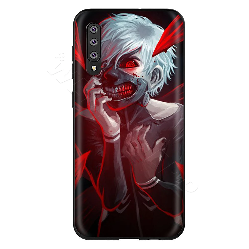 Webbedepp анимэ Tokyo Ghoul, чехол для samsung Galaxy S7 S8 S9 S10 Edge Plus Note 10 8 9 A10 A20 A30 A40 A50 A60 A70