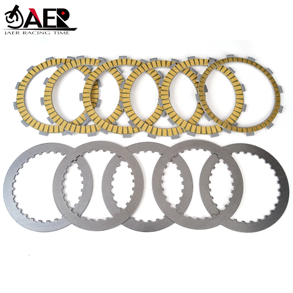 

JAER Clutch Friction Disc Plates for Honda CBR600F Hurricane CBR500F CB-1 CB400F CBX400F CBX550 CBR400 NC23 CB400 VTEC CB400SF