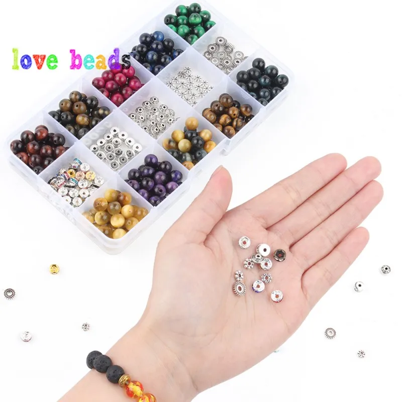 8 мм натуральный камень тигровый глаз бусины для изготовления ювелирных изделий