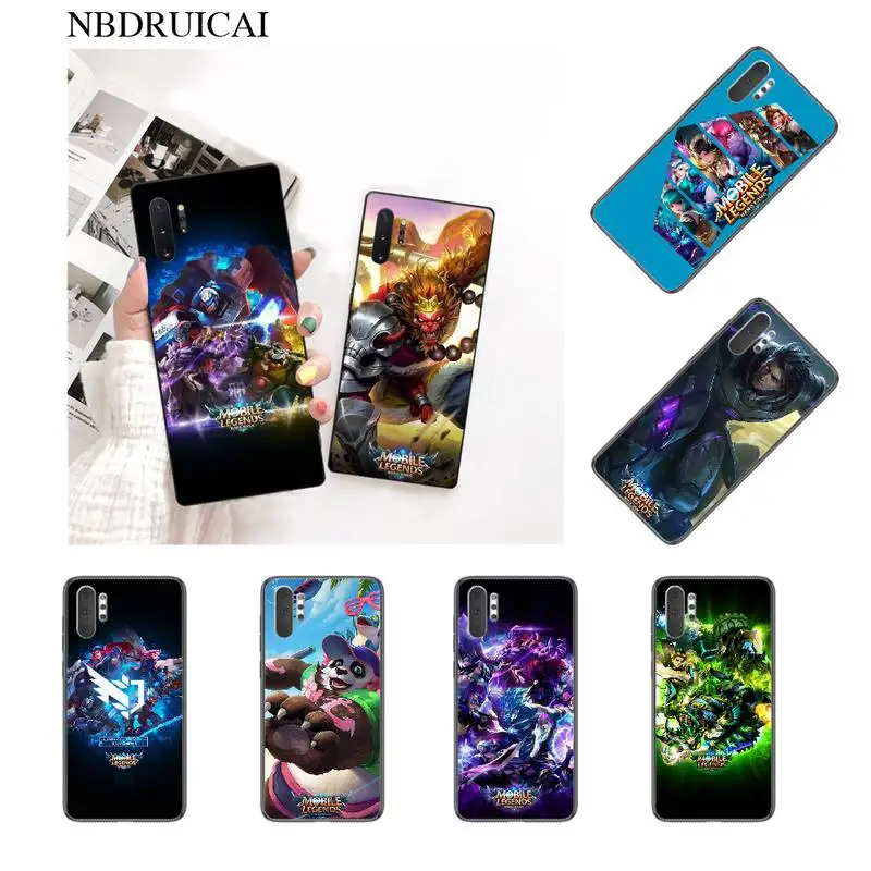 NBDRUICAI Mobile Legends чехол для телефона Samsung Galaxy Note 3 4 5 7 8 9 10 pro M10 20-30 | Мобильные телефоны и