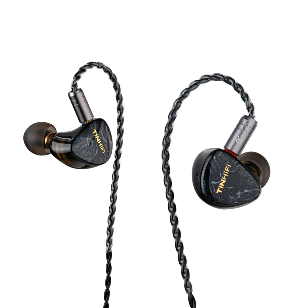 TINHIFI T3 Plus 10 мм LCP диафрагма Hi-Fi наушники в ухо проводные музыкальные IEM 2Pin