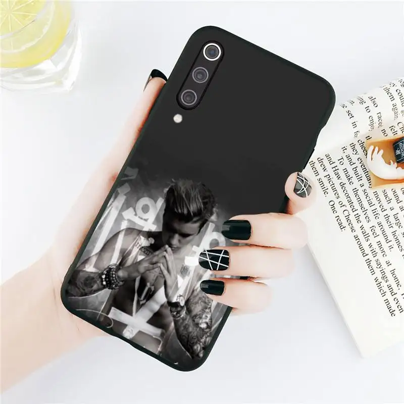 

Justin Bieber famous singer Phone Case For Xiaomi Redmi note 7 8 9 t k30 max3 9 s 10 pro lite Luxury brand shell funda coque