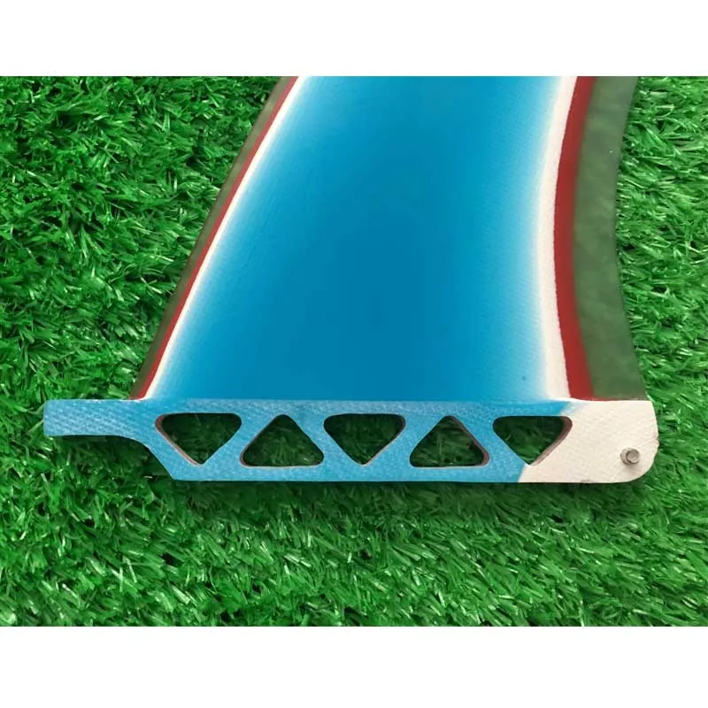 9 дюймов синий доски для серфинга одиночный плавник для серфинга плавник длинная доска плавник для серфинга