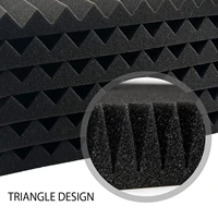 sponge silencer studio acoustic foams panels sound insulation treatment ktv drun room wall soundproof foam sponge pad new 2021