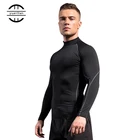 Футболка мужская Спортивная, для спортзала, фитнеса, бега, компрессионная, для баскетбола, бодибилдинга