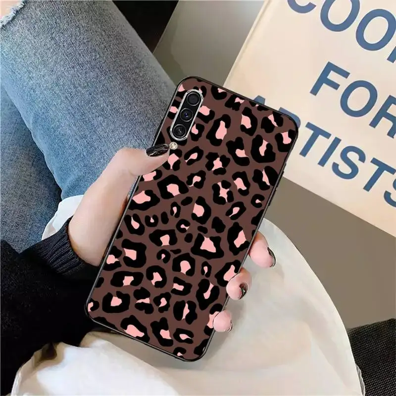 

Leopard Animal spot art Colorful Phone Case For Samsung galaxy S 9 10 20 A 10 21 30 31 40 50 51 71 s note 20 j 4 2018 plus