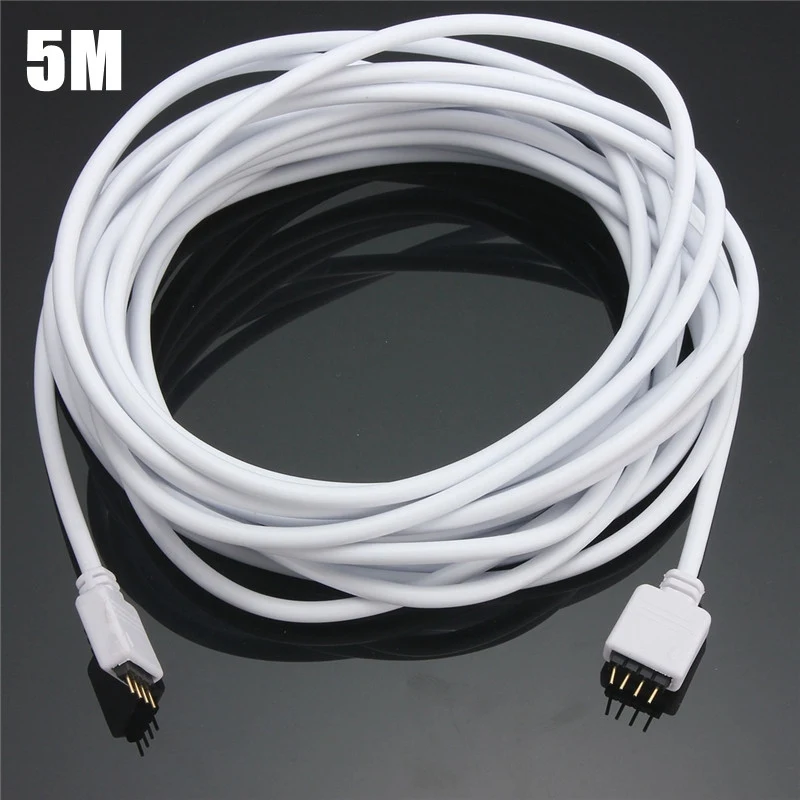 4Pin RGB светодиодный разъем провод кабель удлинитель шнура + 4pin соединители