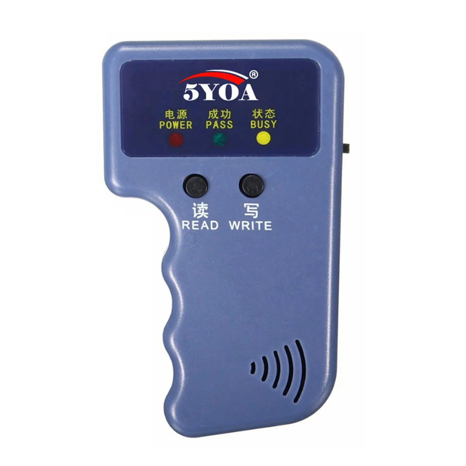 

RFID Duplicator Card Reader 125KHz EM4100 Copier Writer Video Programmer T5577 Rewritable ID Keyfobs EM4305 Tags Card