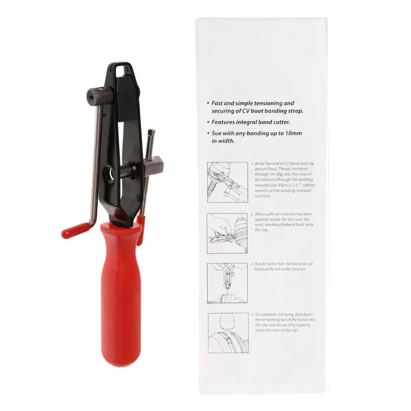 Инструмент для обжима багажника автомобильного шруса С кусачками AXYC |