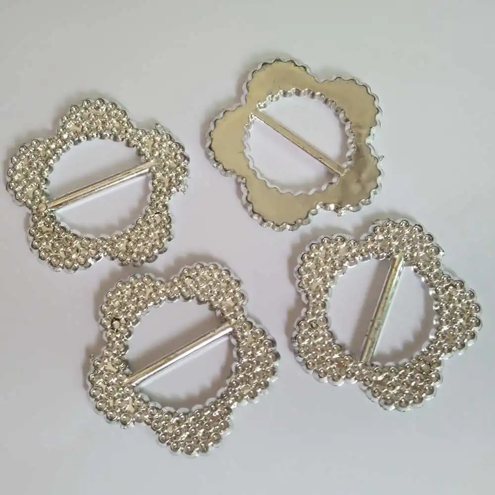 50 шт. серебристая металлическая лестница замок скользящие пряжки для рюкзака