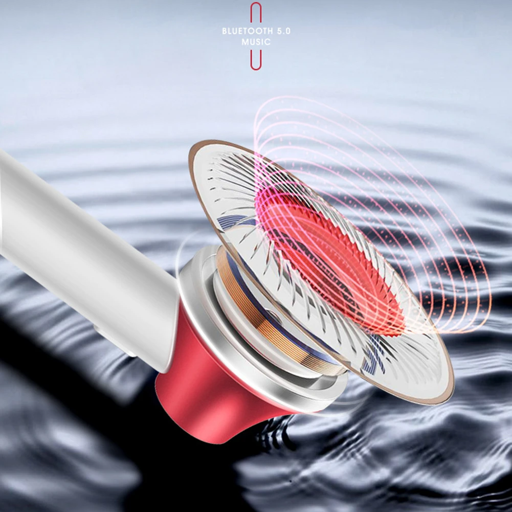 Беспроводные наушники для бега спортивные Bluetooth стерео бас гарнитура с