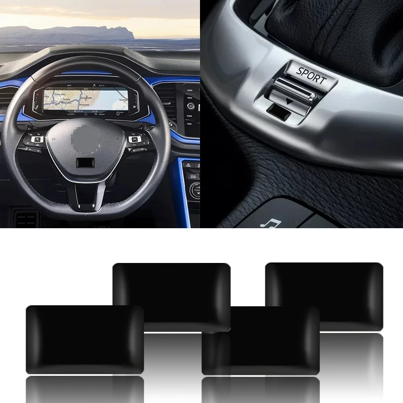 10 шт. Стайлинг автомобиля маленькие декоративные значки Рулевое колесо для