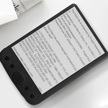 Черный считыватель электронных книг FB2 e ink e-Reader E-ink 8 Гб 6 дюймов