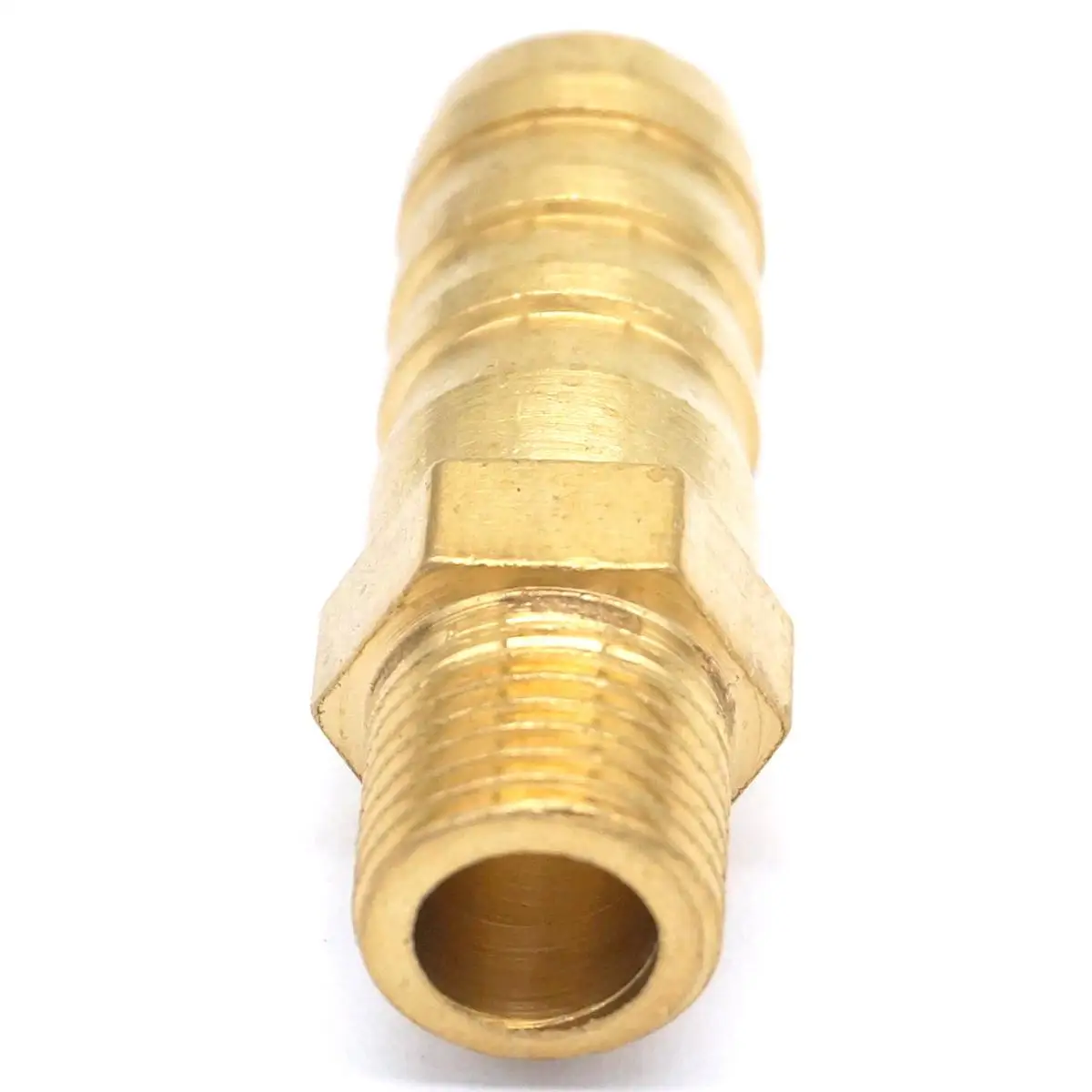 Лот 5 шлангов I/D 10 мм x 1/8 &quotBSP штыревой латунный соединитель для муфты