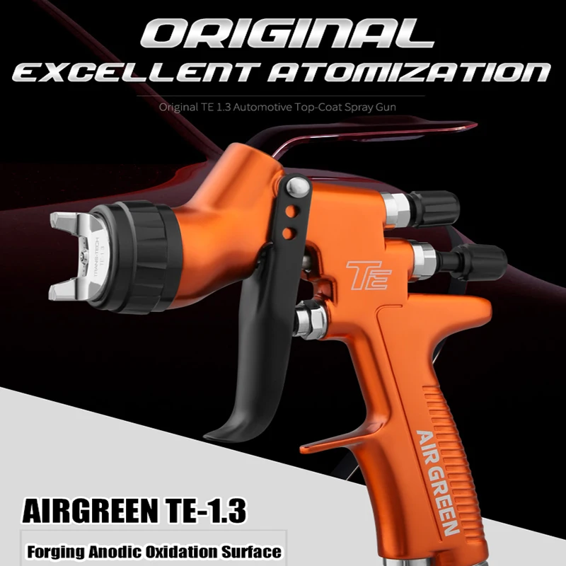 Краскопульт HVLP на водной основе Аэрограф 1 3 мм сопло центральный