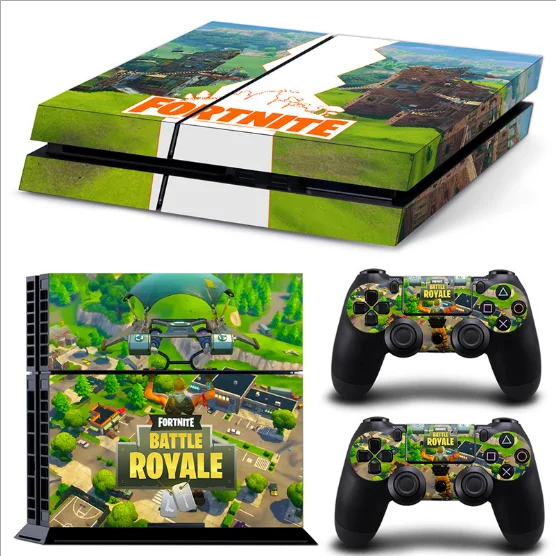 Fortnites PS4 Pro кожи Стикеры крепость ночь Sony Playstation 4 консоль 2 контроллеры