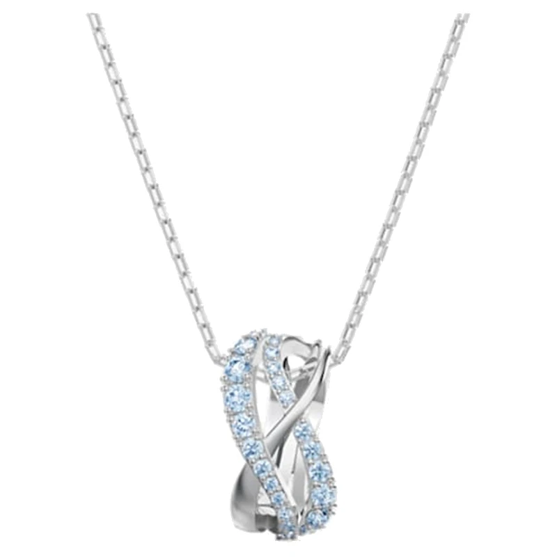 

Fashion Pendant Necklace Clavicle Chain Crystals Zircon Simple Classic Shiny For Women Party Anniversary Jewelry Gifts