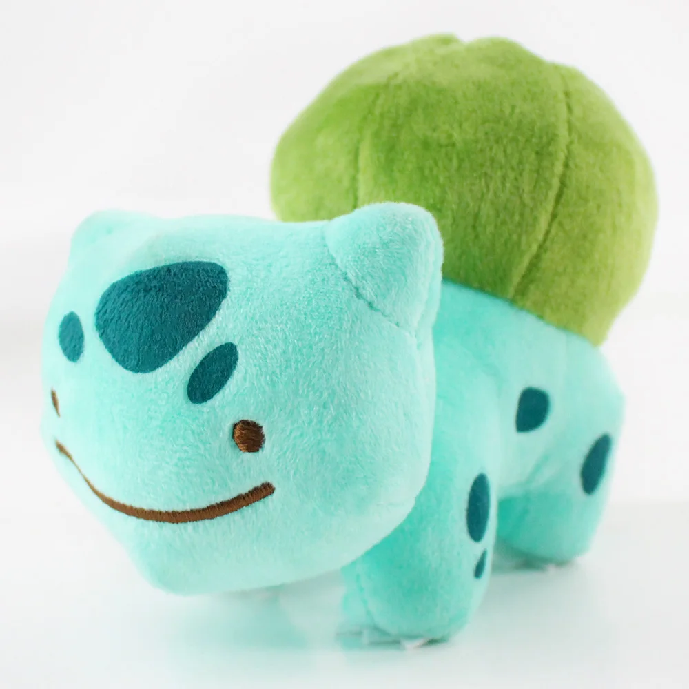 Bulbasaur 10 видов стилей 15 см милый чармандер Сквиртл Бульбазавр Clefairy Ditto Иви-флареон Jolteon Gengar Vaporeon Kawaii Плюшевые игрушки куклы - Цвет: Bulbasaur