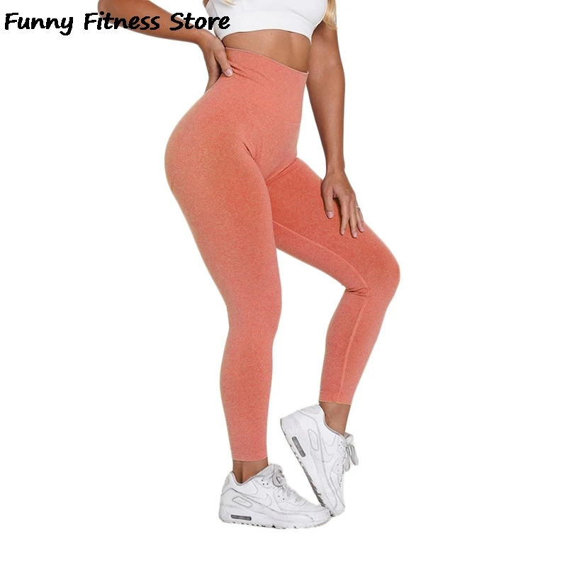 

High Waist Seamless Yoga Pants for Women Indoor Sport Workout Fitness Gym Leggings Energy Elastic High Waist Leggins Comfortable