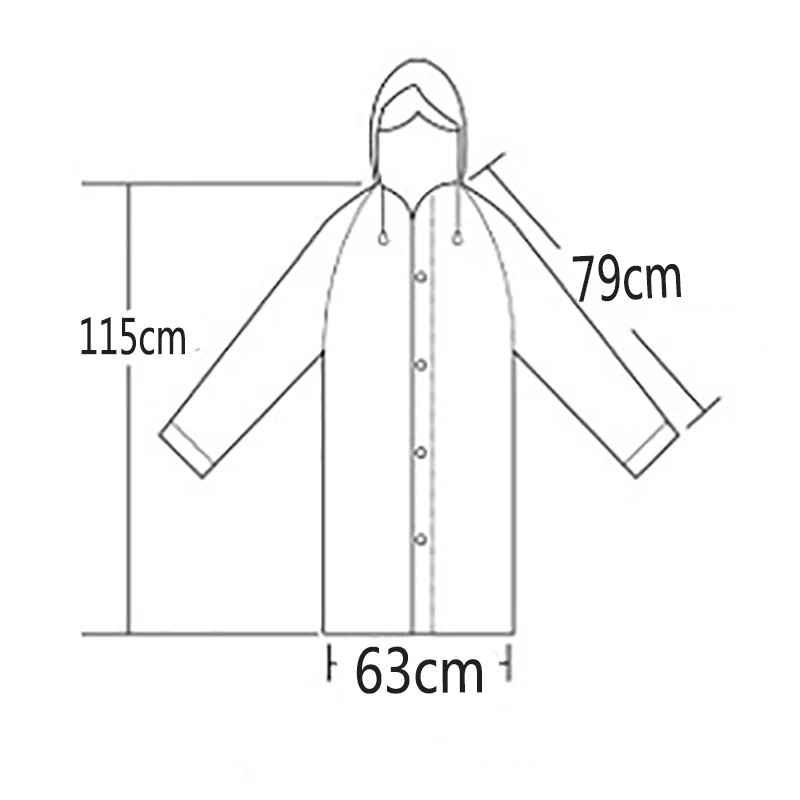 

Fashion Logo Raincoat Women Rainwear Men Reflective Rain Coat Impermeable Poncho Japan Waterproof Rain cover Hooded