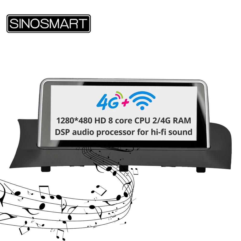 Sinosmart Android 8 1 IPS 2.5D экран автомобильный gps Мультимедиа Радио навигатор плеер для BMW