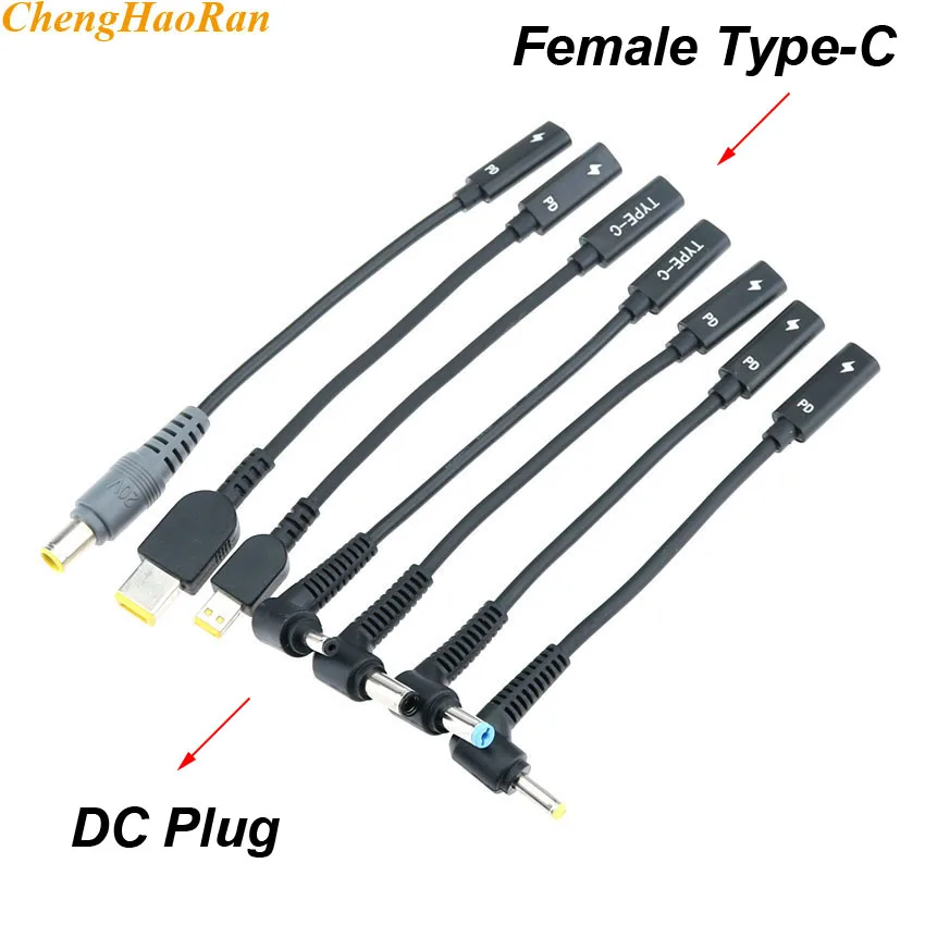 USB 3 1 type C мама к DC 7 9*5 0 4 0*1 35 5 5*2 2 8*1 мм папа PD зарядное устройство адаптер