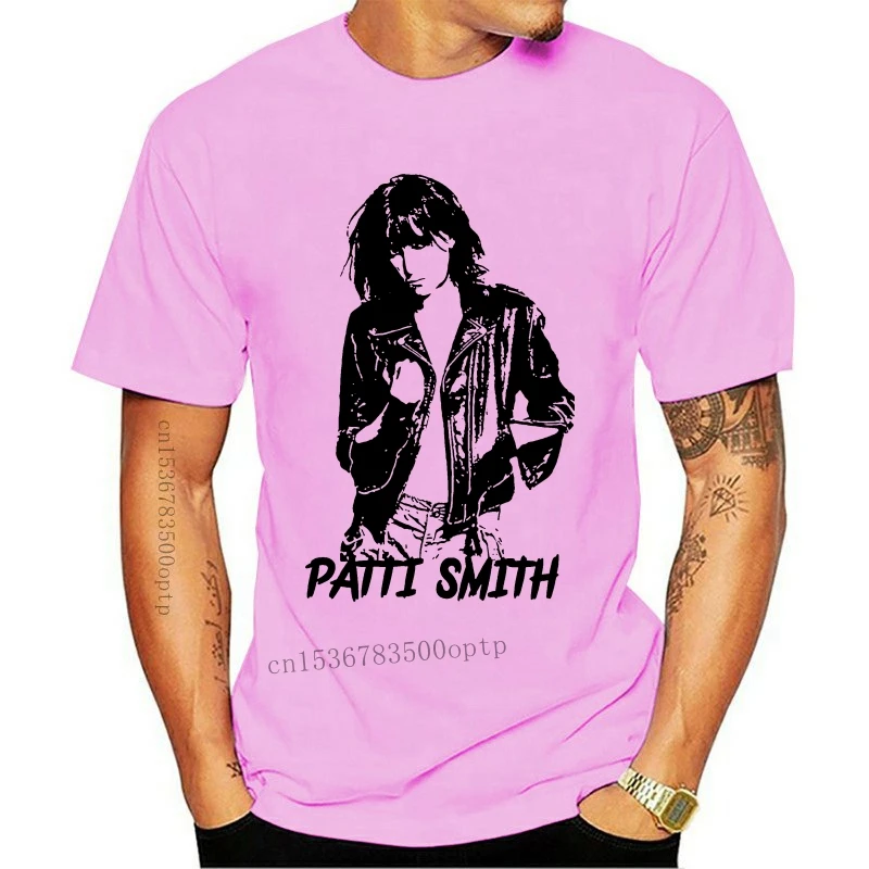 

New BEN ROSE T Shirts for Women Vintage Patti Smith Tshirt White