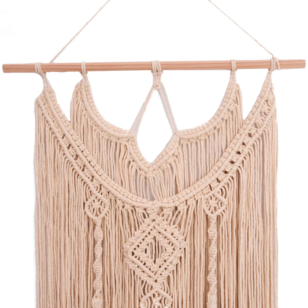 Тканый гобелен ручной работы с кисточками для фото-шоу украшения дома свадьбы