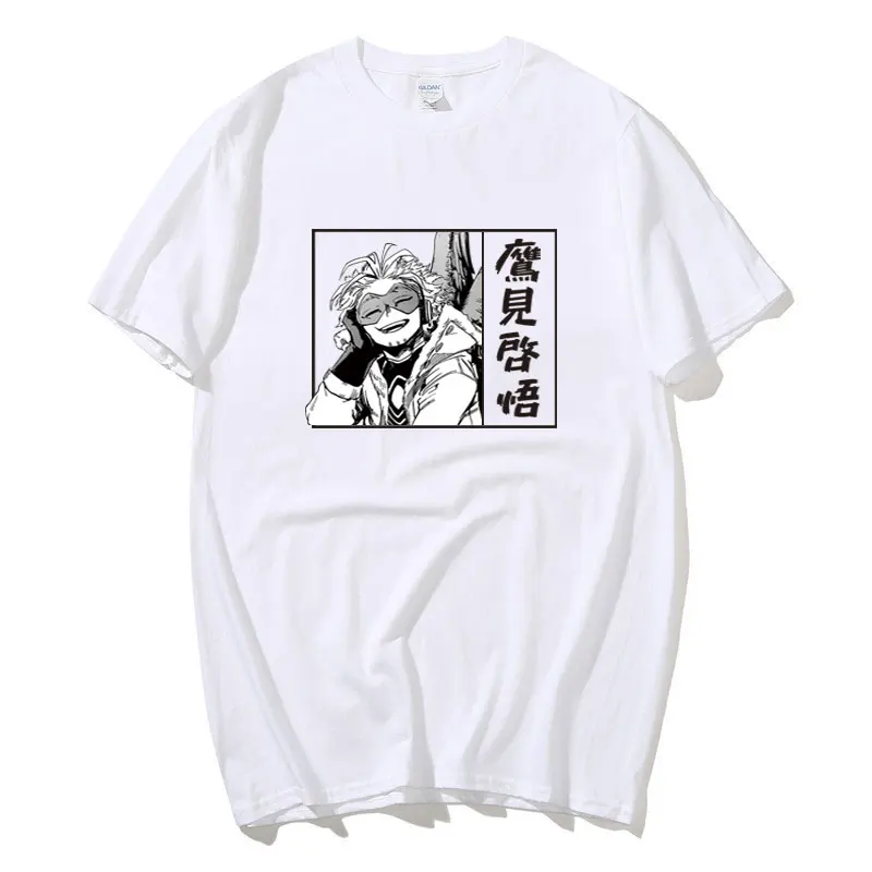 Футболка мужская с японским аниме Моя геройская Академия повседневная тенниска
