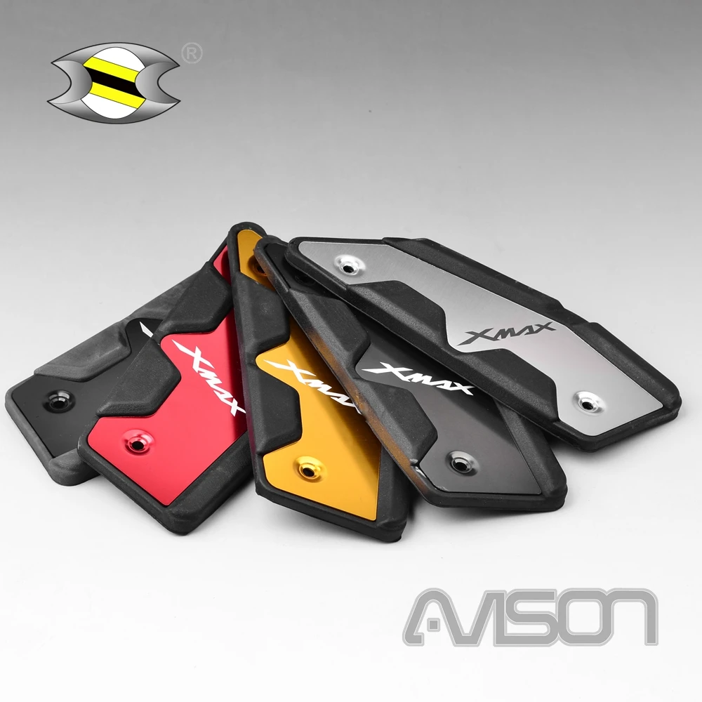 Подножки для XMAX300 подножки XMAX 125 250 300 нескользящие из алюминиевого сплава 2017-2021