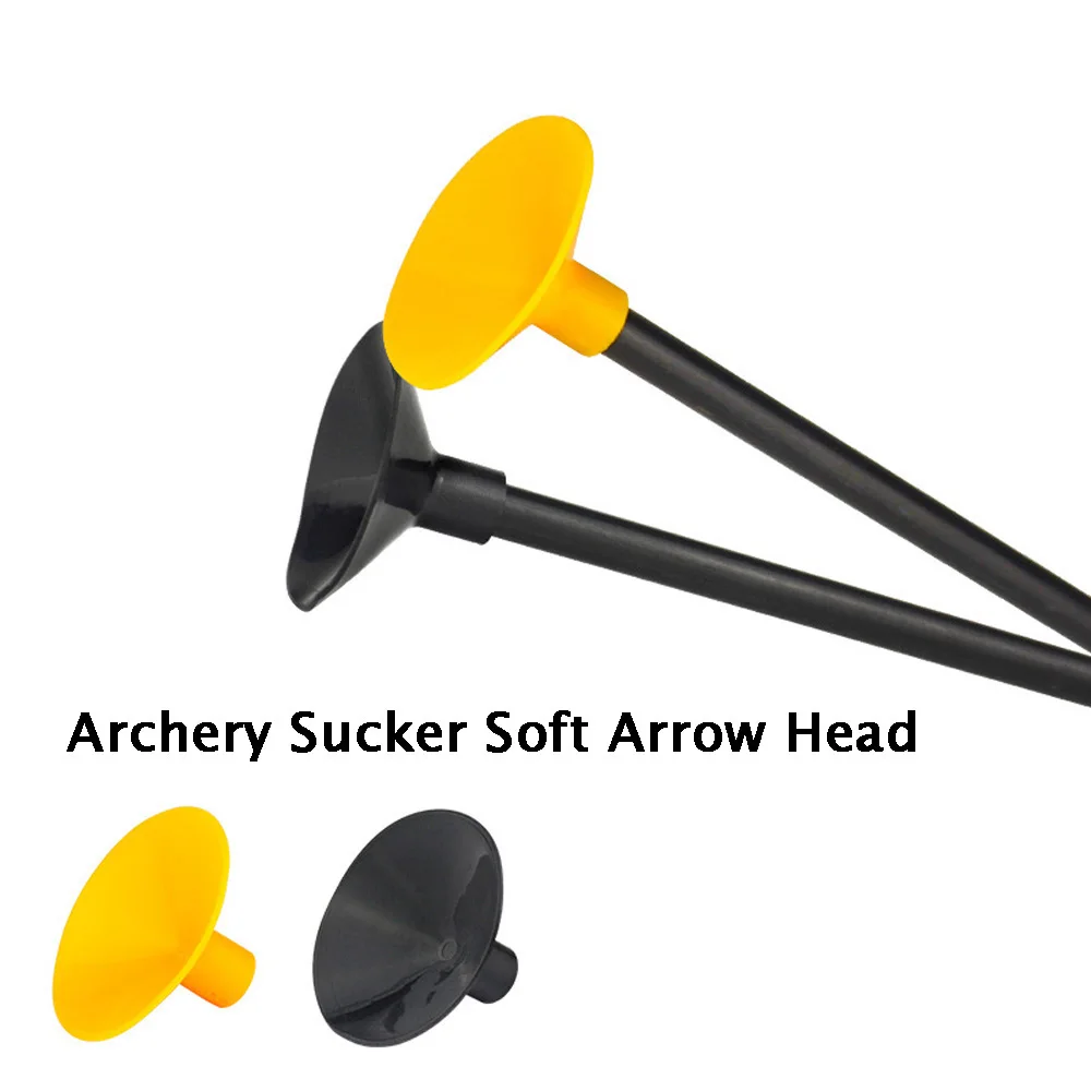 

5 Pcs Rubber Soft Arrow Head Sucker Suit Diameter 7.6mm Arrow Shaft Portable Replacement Suction Cup for Children Toy Archery