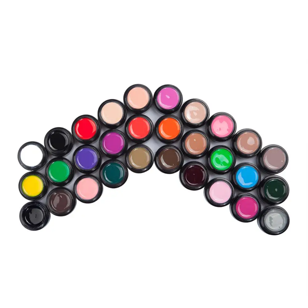 1 бутылка Гель лак для ногтей 5 мл Толстая упругая краска УФ гель с принтом|Гель