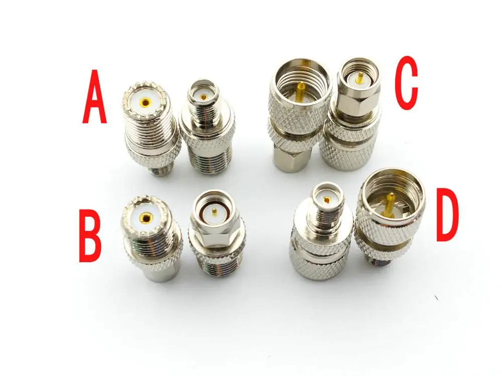 1 шт. мини UHF адаптер SMA штекер/гнездо разъем для Женский Разъем RF | Обустройство