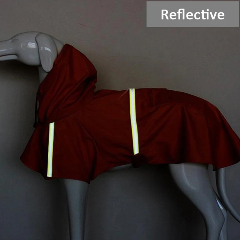 Одежда для собак Cuttie дождевик больших светящиеся Комбинезоны маленьких