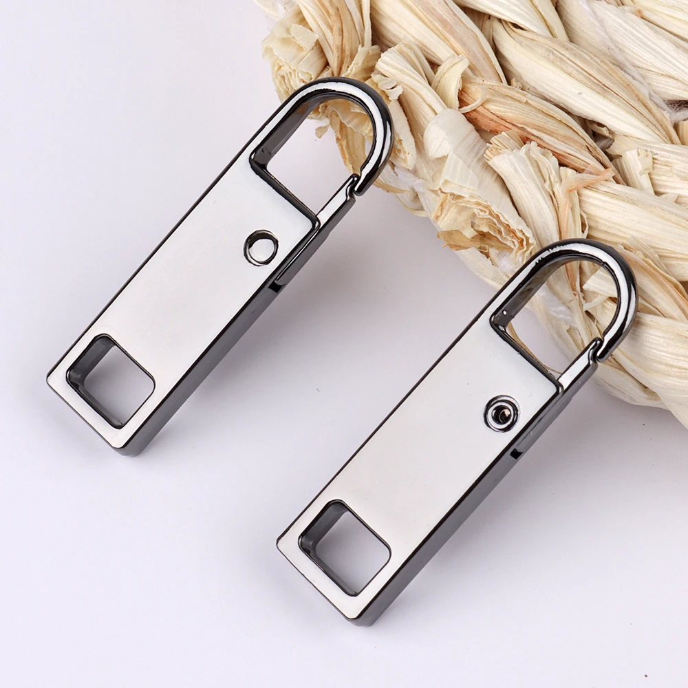 

New Fashion Metal Zipper head Fix Zipper Repair Kit Replacement Zip Slider Teeth Rescue Design Zippers DIY Repa Craft