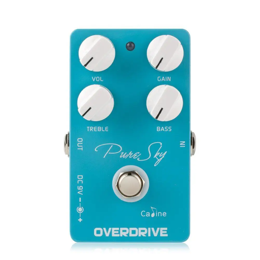 Педаль для электрогитары без эквалайзера Overdrive Stompbox педаль с задержкой режима
