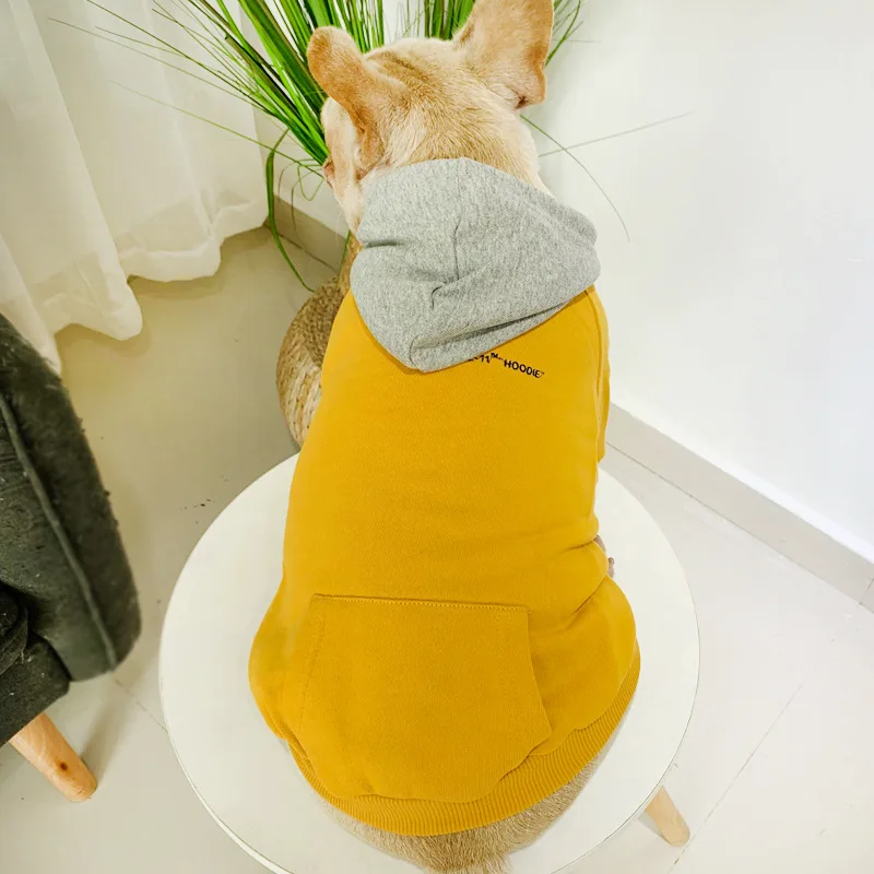 Семейная Одежда для собак однотонная маленькая Большая одежда больших накидка