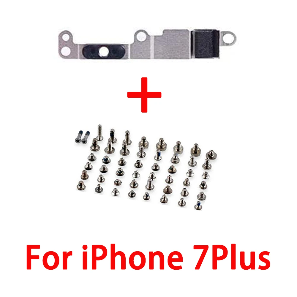 Металлический кронштейн для кнопки возврата и замена винтов iPhone 7 7Plus 8G 8 Plus -